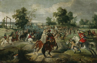 Sebastian Vrancx - Attack on a convoy.webp