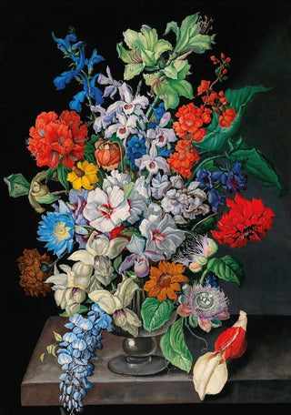 Sebastian Wegmayr - A large bouquet of flowers.webp