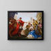 La Tempérance de Scipion - Sebastiano Ricci — kehystetty taideteos seinällä