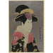 Maalauksen jäljennös Segawa Tomisaburo (en tant que Yadorigi, femme d'Ogishi Kurando) - Toshusai Sharaku