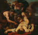 Séléné ja Endymion - Johann Carl Loth — näkymä teoksesta