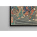 Maalauksen jäljennös Sept figures féminines, deux parapluies - Utagawa Kuniyoshi