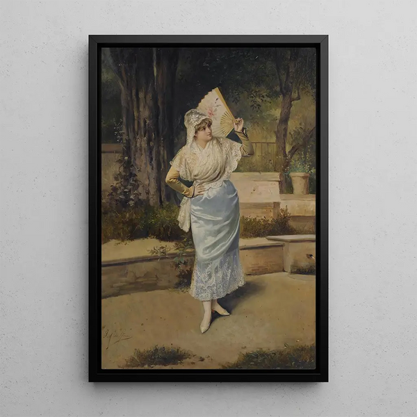 Dolores - Serafín Martínez del Rincón — kehystetty taideteos seinällä