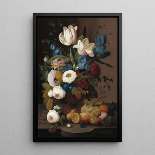 Severin Roesen - Still LifeFlowers and Fruit.webp