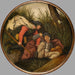 Jos sokeat ohjaavat sokeita, molemmat putoavat ojaan - Pieter Brueghel nuorempi — esillä sisätilassa