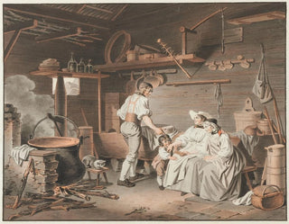 La Visite au chalet - Sigmund Freudenberger — näkymä teoksesta