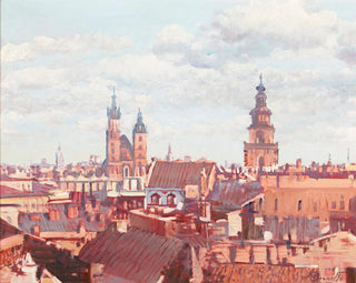 Toits de Cracovie - Silvio Brunetto — näkymä teoksesta