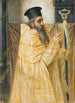 Itäisen kirkon piispa - Simeon Solomon — kehystetty taideteos seinällä