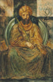 Kuninkaan Salomon oikeuden toteuttaminen - Simeon Solomon — näkymä teoksesta