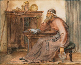 Le Voyant - Simeon Solomon — näkymä teoksesta