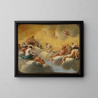 Simon Vouet - Assembly Of The Gods.webp