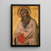 Saint André - Simone Martini — kehystetty taideteos seinällä