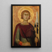 Saint Ansanus - Simone Martini — kehystetty taideteos seinällä