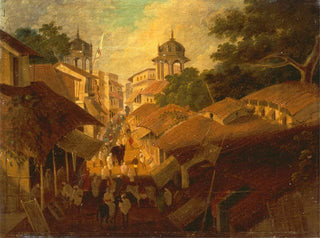 Rue à Patna - Sir Charles D'Oyly — näkymä teoksesta