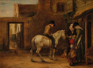 Le garçon de courses - Sir David Wilkie — näkymä teoksesta