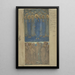Kristuksen taivaaseenastuminen - Sir Edward Coley Burne-Jones — kehystetty taideteos seinällä