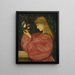 Astrologian maalaus - Sir Edward Coley Burne-Jones — kehystetty taideteos seinällä