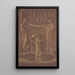 Venuksen kylpy - Sir Edward Coley Burne-Jones — kehystetty taideteos seinällä