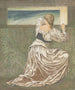 Bretagnen Dorigène-maalaus, odottaa miehensä paluuta - Sir Edward Coley Burne-Jones — näkymä teoksesta