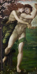 Phyllis ja Démophoon - Sir Edward Coley Burne-Jones — näkymä teoksesta