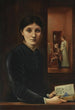 Georgiana Burne-Jonesin muotokuva - Sir Edward Coley Burne-Jones — näkymä teoksesta