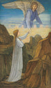Suojelusenkeli - Sir Edward Coley Burne-Jones — näkymä teoksesta