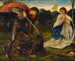 La lutte de saint Georges contre le dragon VI - Sir Edward Coley Burne-Jones — näkymä teoksesta