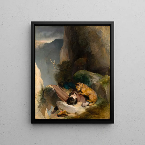 Liite - Sir Edwin Henry Landseer — kehystetty taideteos seinällä