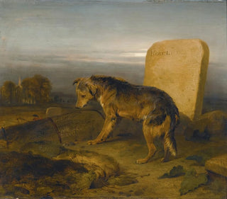 Le pauvre chien - Sir Edwin Henry Landseer — näkymä teoksesta