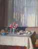 Aamiaispöytä - Sir George Clausen — näkymä teoksesta