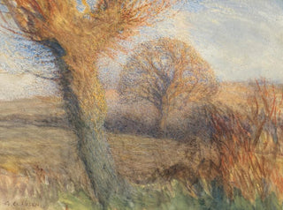Talvi-illasta - Sir George Clausen — näkymä teoksesta