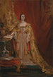 Kuningatar Viktoria vannomassa valan kruunauksessa 28. kesäkuuta 1838 - Sir George Hayter — näkymä teoksesta