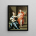 Howard-lapset - Sir Godfrey Kneller — kehystetty taideteos seinällä