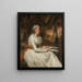 Mme Richard Alexander Oswald - Sir Henry Raeburn — kehystetty taideteos seinällä