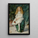 Nina Frederick Lehmannin tytär - Sir John Everett Millais — kehystetty taideteos seinällä