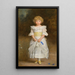 Dorothy Lawsonin muotokuva - Sir John Everett Millais — kehystetty taideteos seinällä