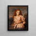 Le martyr du Solway - Sir John Everett Millais — kehystetty taideteos seinällä