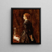 Kyllä vai ei - Sir John Everett Millais — kehystetty taideteos seinällä