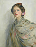 Kaunis espanjalainen, Mme Chowne - Sir John Lavery — näkymä teoksesta