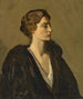 Rouva mustassa - Sir John Lavery — näkymä teoksesta