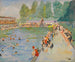 Bains de Chiswick - Sir John Lavery — näkymä teoksesta