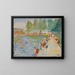 Bains de Chiswick - Sir John Lavery — kehystetty taideteos seinällä