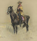 Don Roberto Robert Bontine Cunninghame Graham Pampa-maalaus - Sir John Lavery — näkymä teoksesta