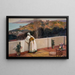 Ilta Tangierissä - Sir John Lavery — kehystetty taideteos seinällä