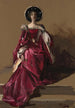 Lady Gwendeline Spencer-Churchill Venezian kauppiaassa - Sir John Lavery — näkymä teoksesta