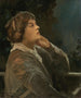 Dora Sigersonin, rouva Shorterin, noin 1870–1918, runoilija - Sir John Lavery — näkymä teoksesta