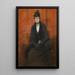 Helen Bellin muotokuva - Sir John Lavery — kehystetty taideteos seinällä