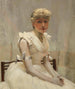 Muotokuva nuoresta naisesta - Sir John Lavery — näkymä teoksesta