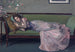 Le Canapé vert - Sir John Lavery — näkymä teoksesta