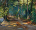 Le chemin près de la rivière Maidenhead - Sir John Lavery — näkymä teoksesta